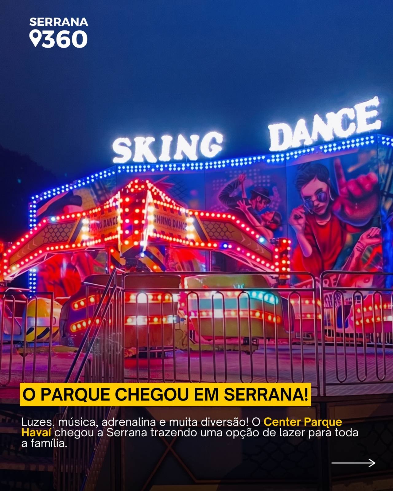 Center Parque Havaí chega a Serrana com atrações para toda a família