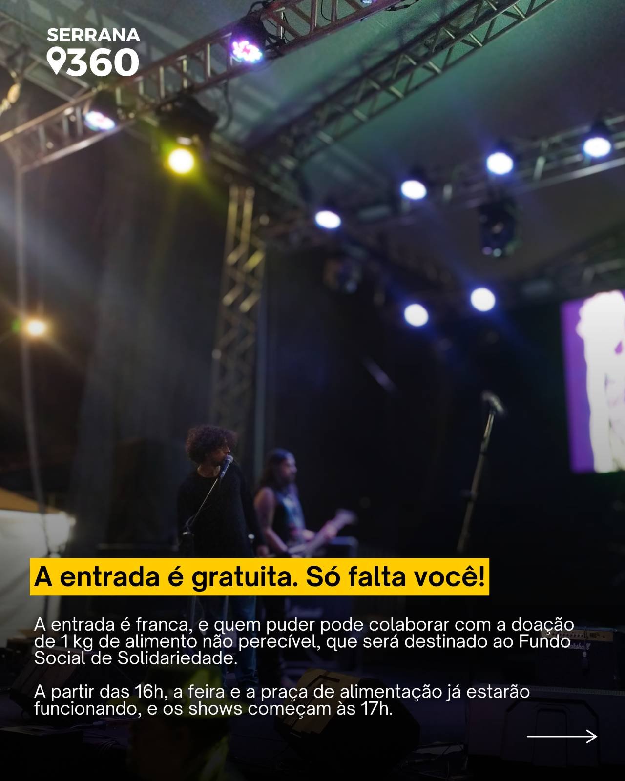 Caipiro Rock 2026 movimenta Serrana com shows gratuitos neste sábado 18/07