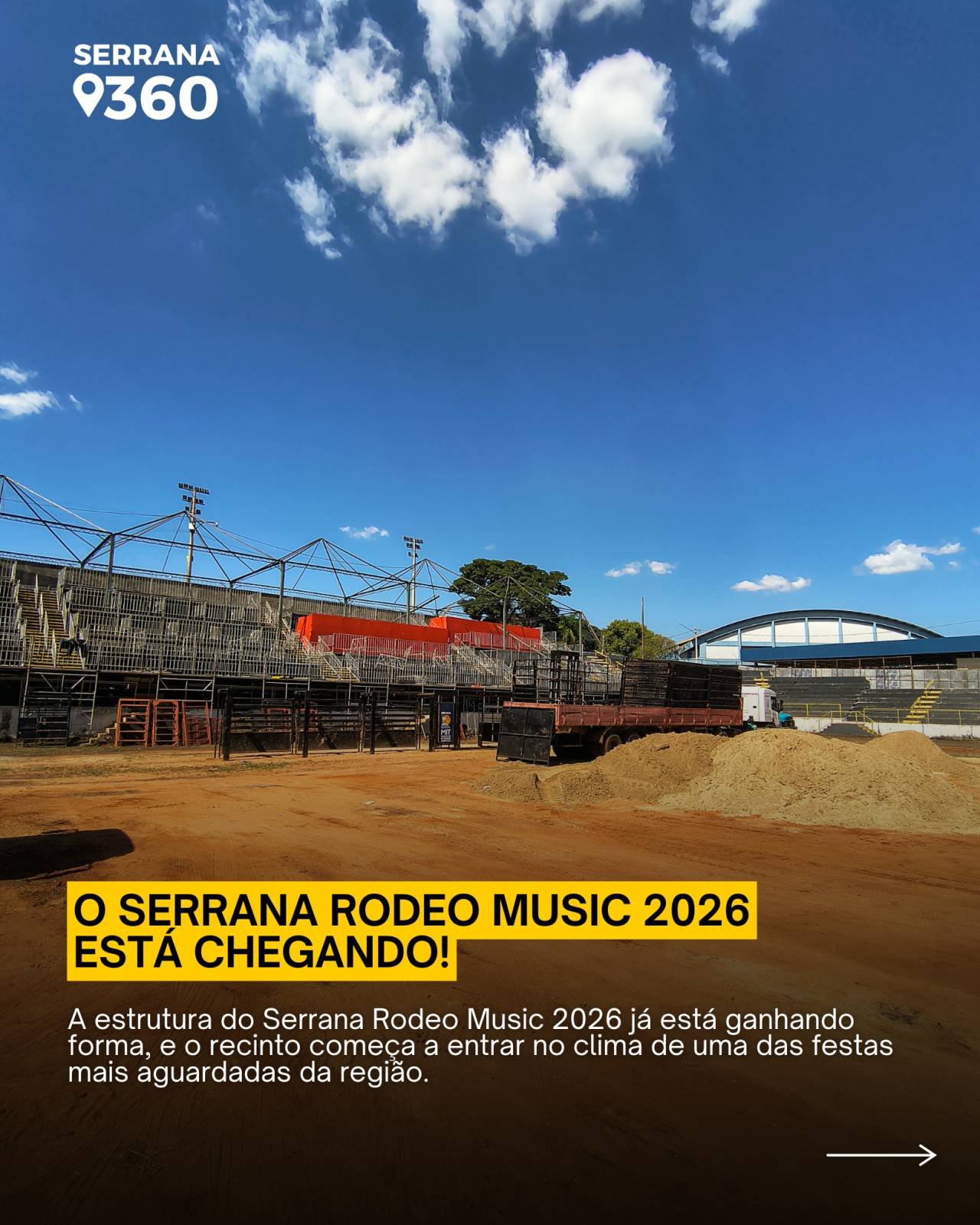 Contagem regressiva: Serrana Rodeo Music ganha forma e entra na reta final de preparação